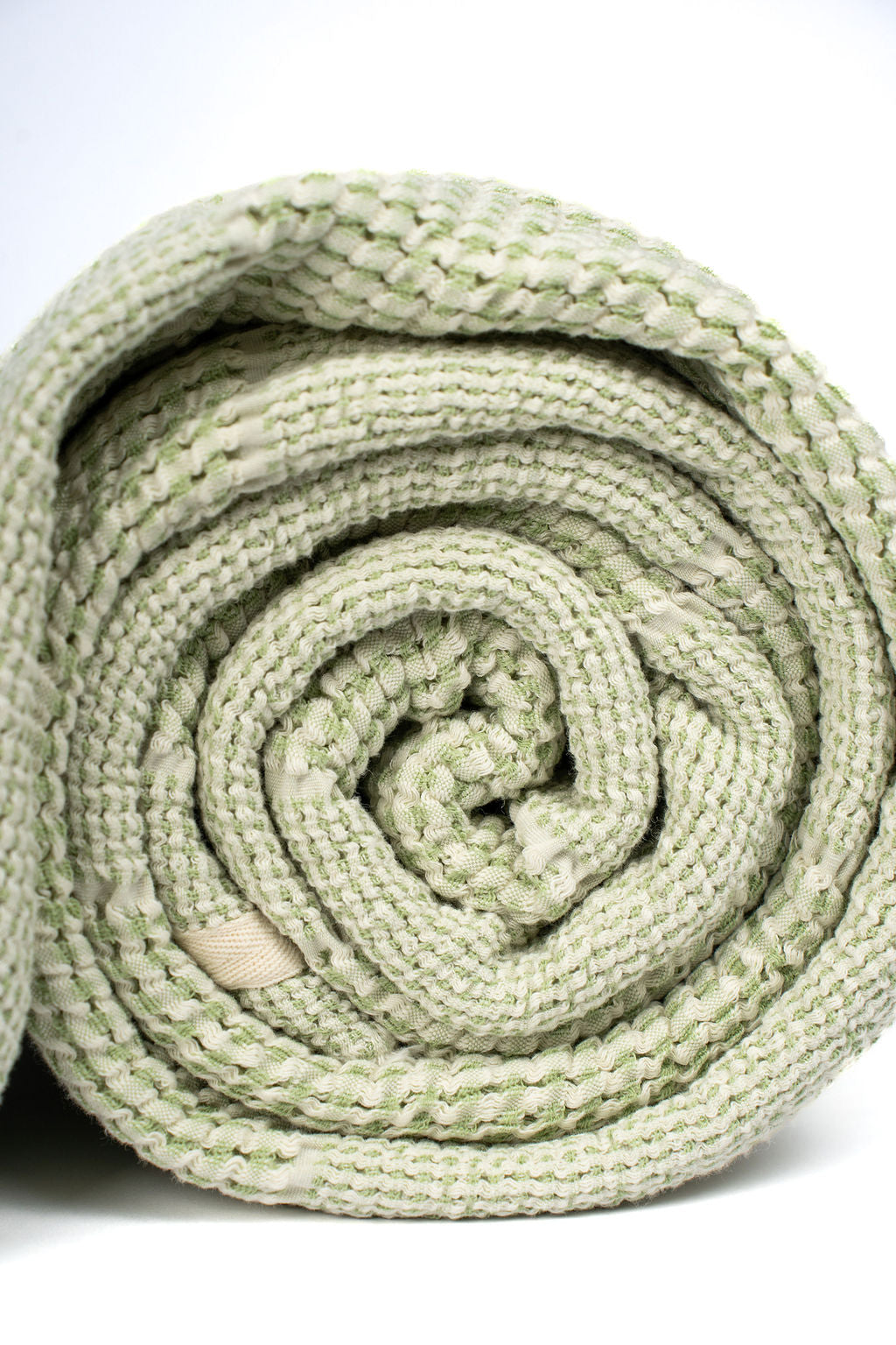 Stripe Waffle Throw