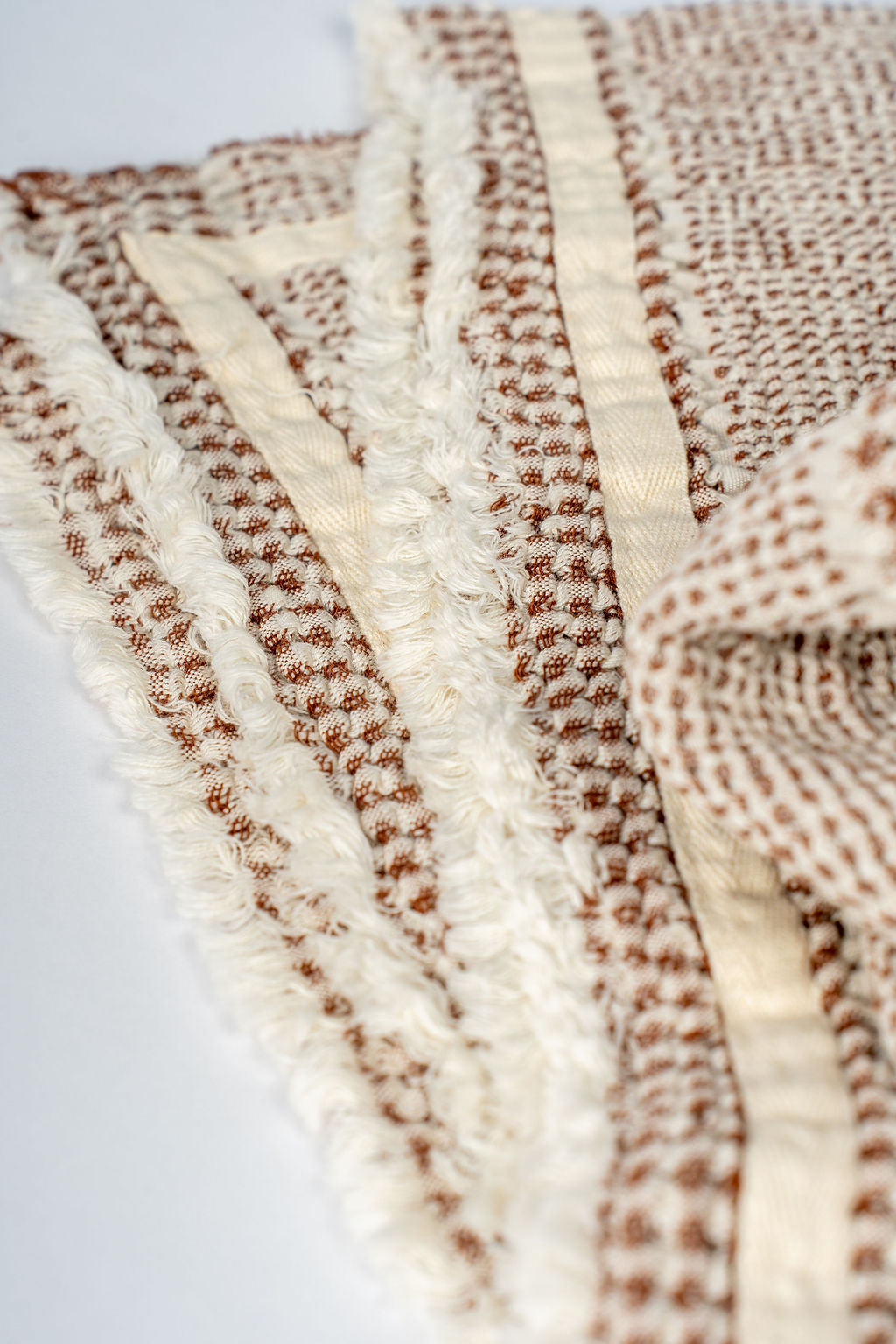 Funda  decorativa Waffle de Rayas