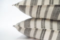 Darcy Stripes Euro Sham - Grey stripes