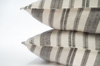 Darcy Stripes Euro Sham - Grey stripes
