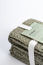 Funda de almohada Euro Iki Waffle