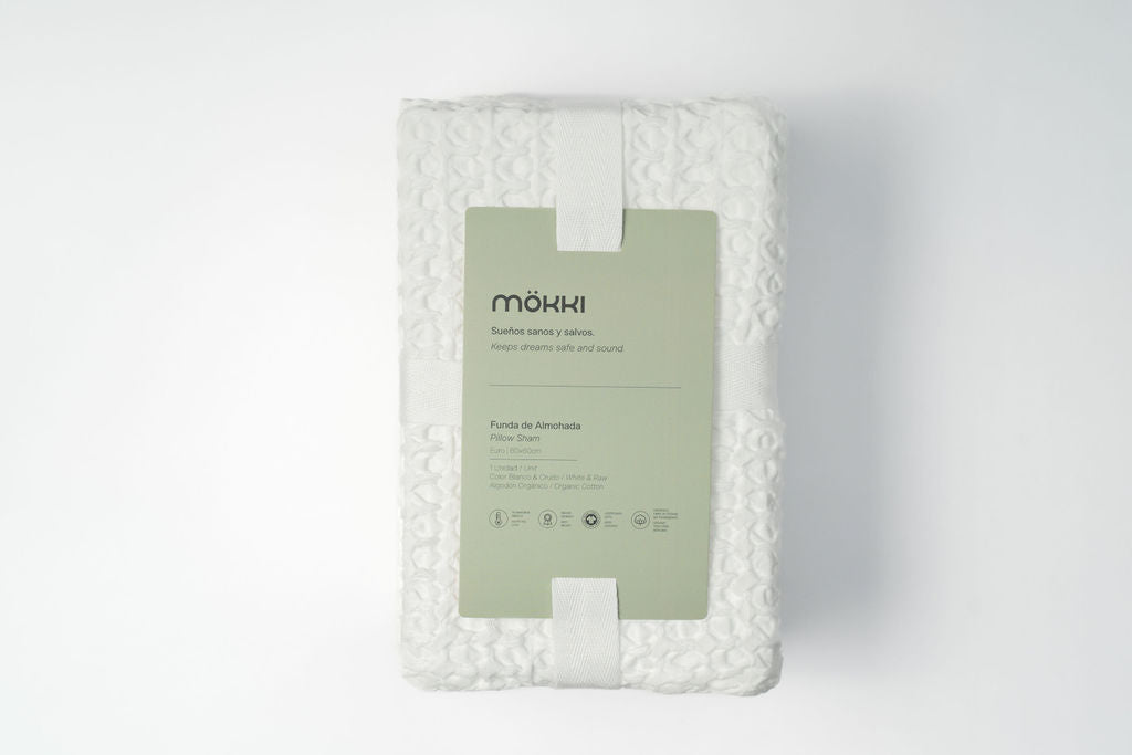 Funda de almohada Euro Iki Waffle