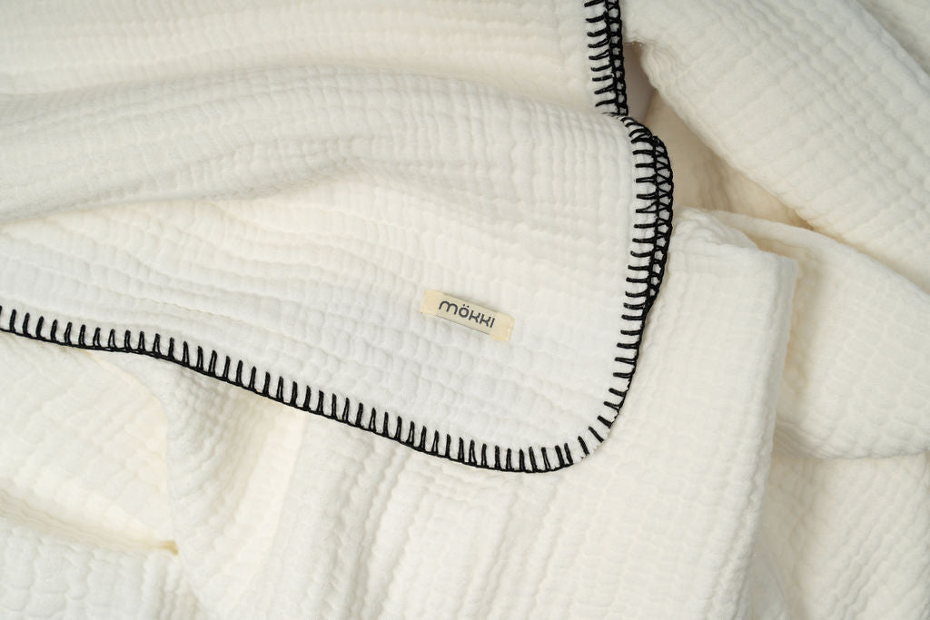 Blanco Roto Trama Throw