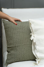 Funda de almohada Euro Iki Waffle